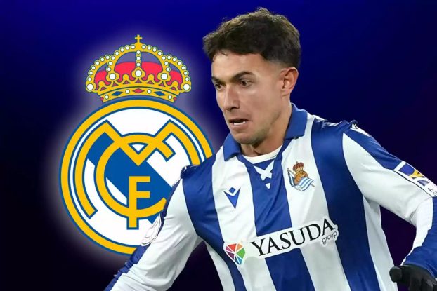 Zubimendi từng là mục tiêu của Real Madrid khi còn khoác áo Real Sociedad